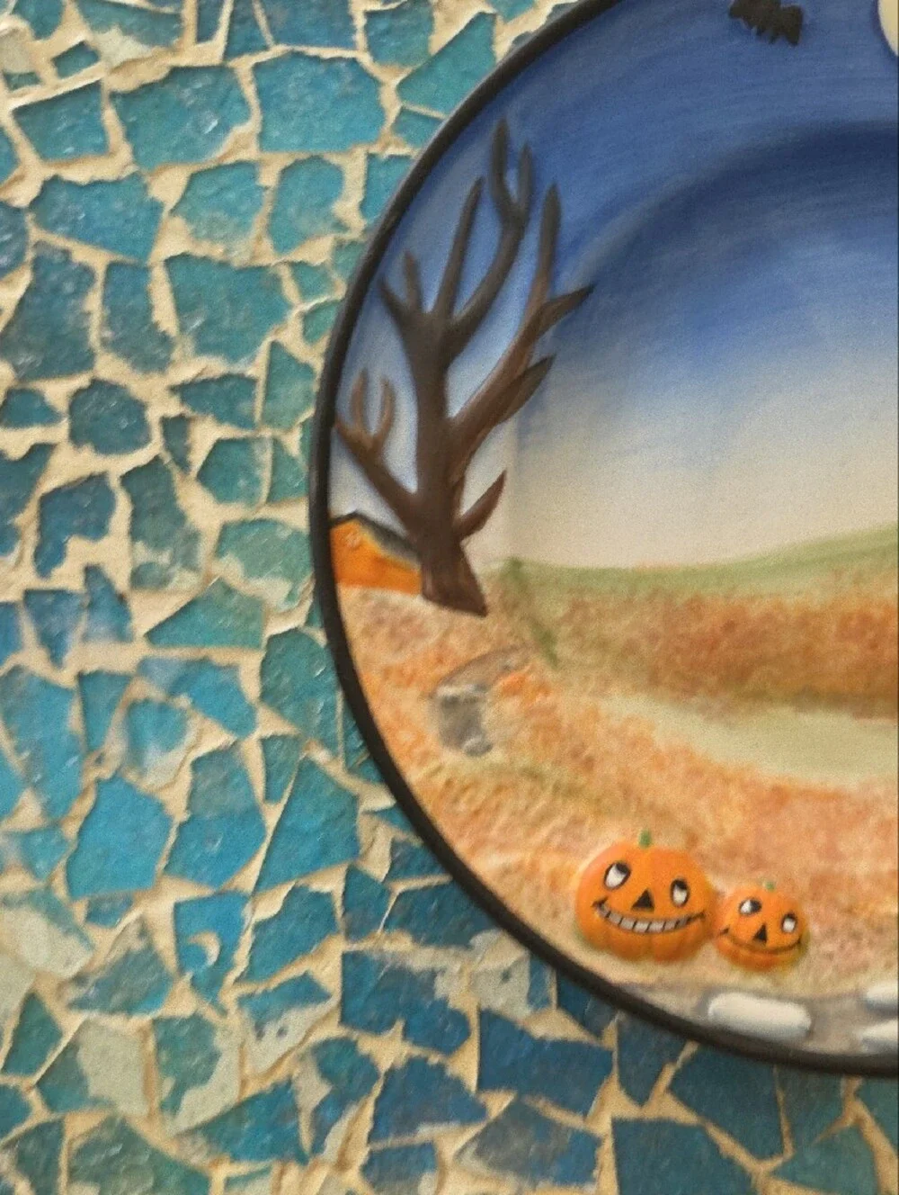 Yankee Candle plate bare
